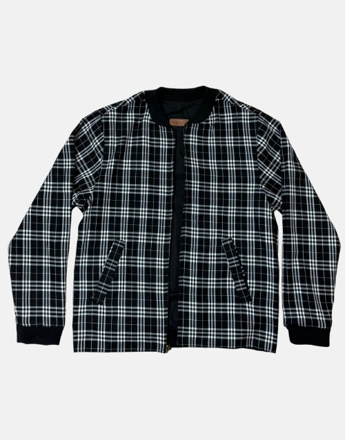 London Fog Reversible Blouson Black Jacket