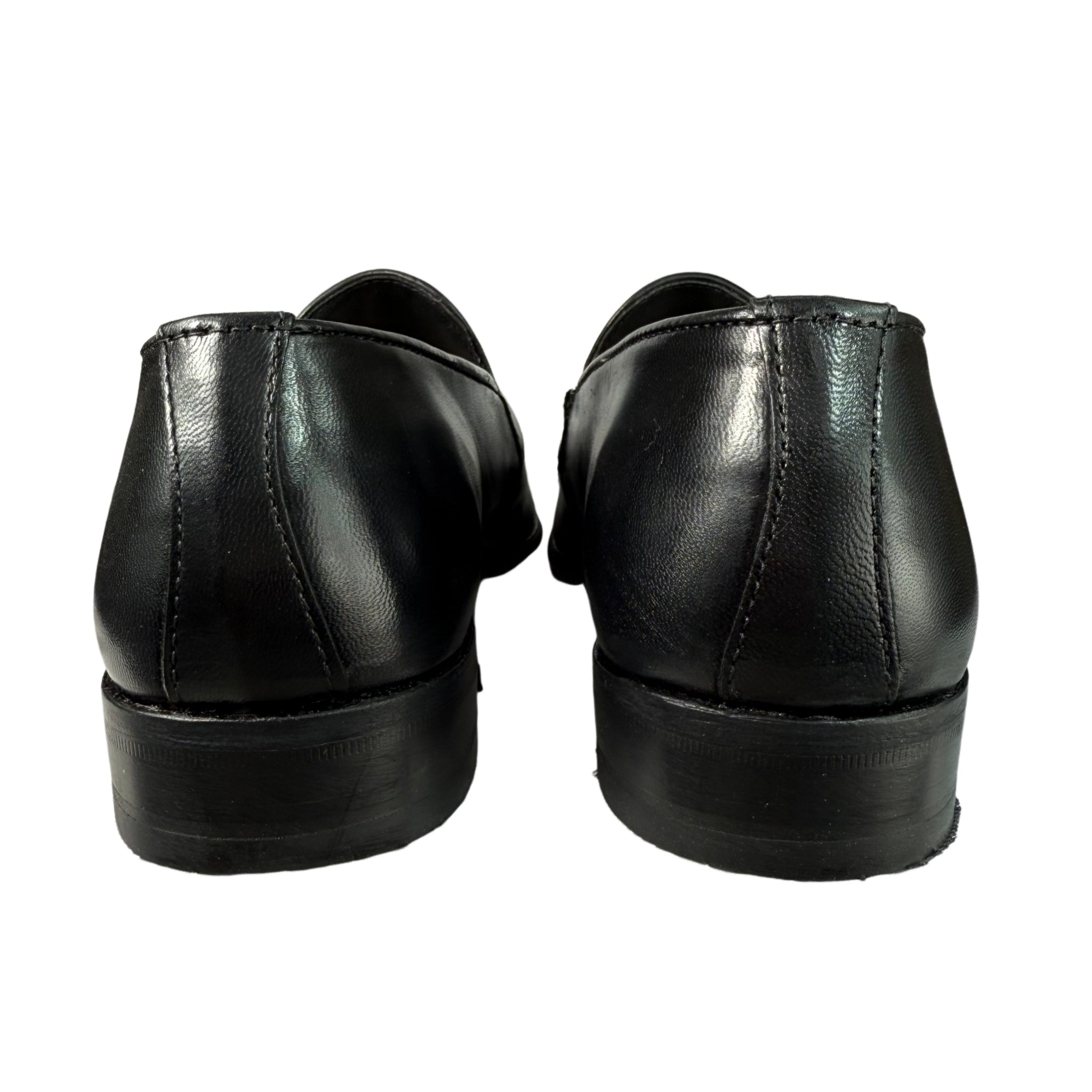 Barker Glace Kid Black Moccasin