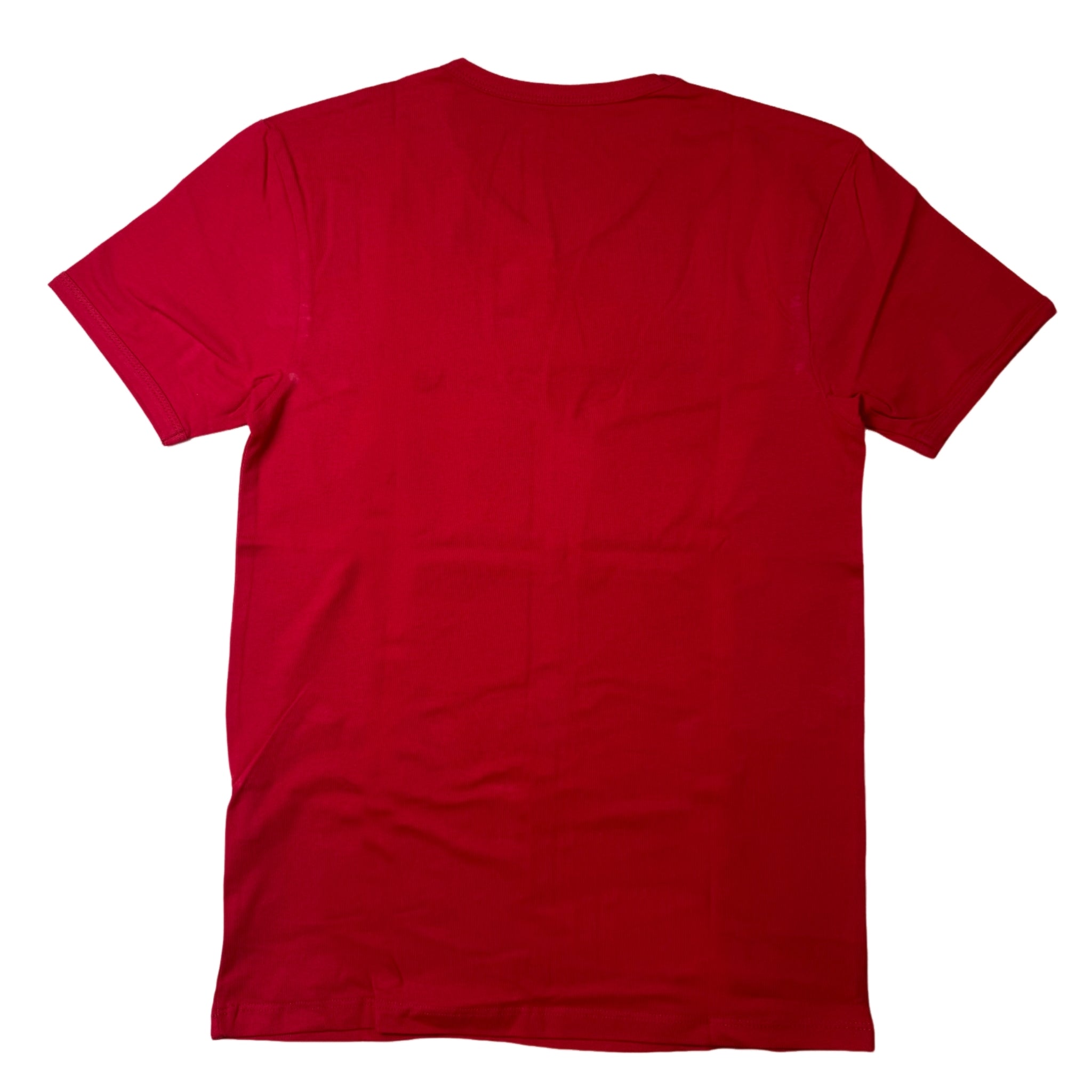 Stephan V Neck Red Tee