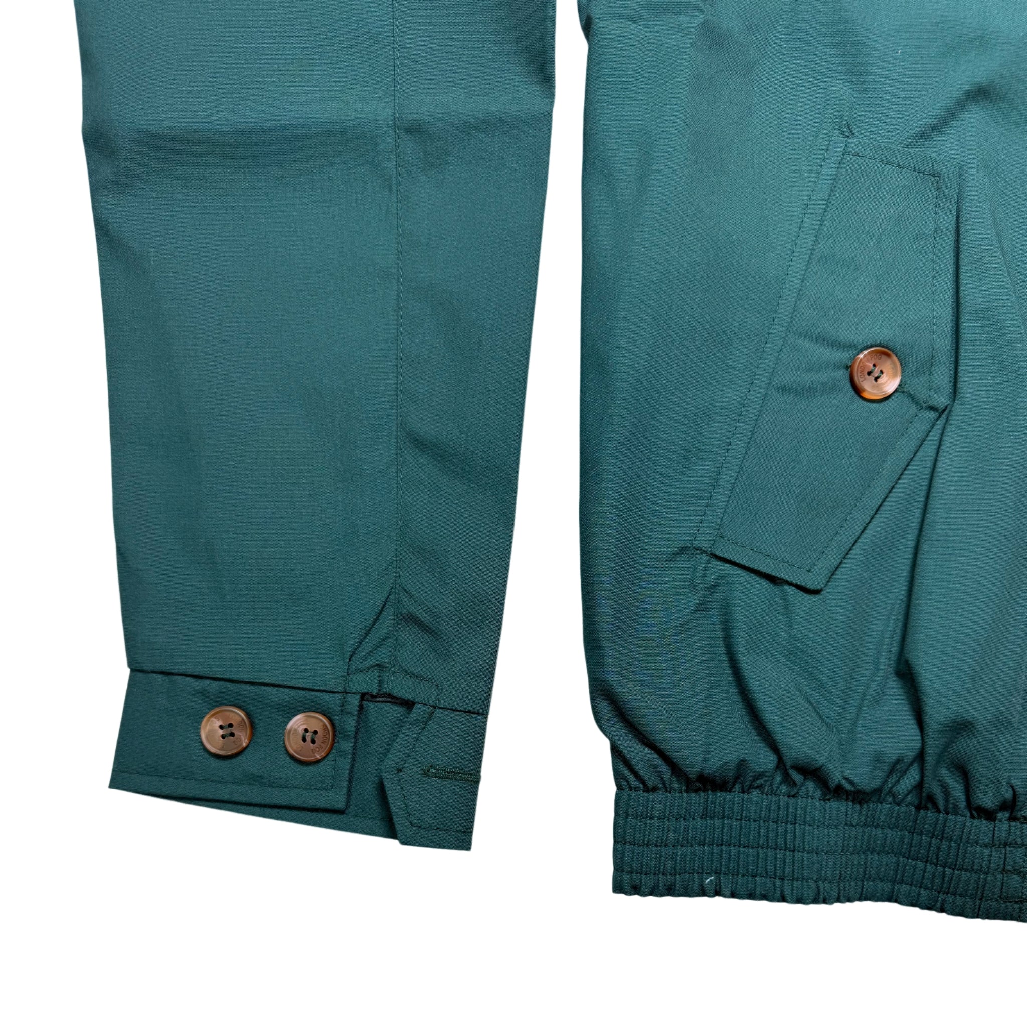 London Fog Racing Green Harrington Jacket
