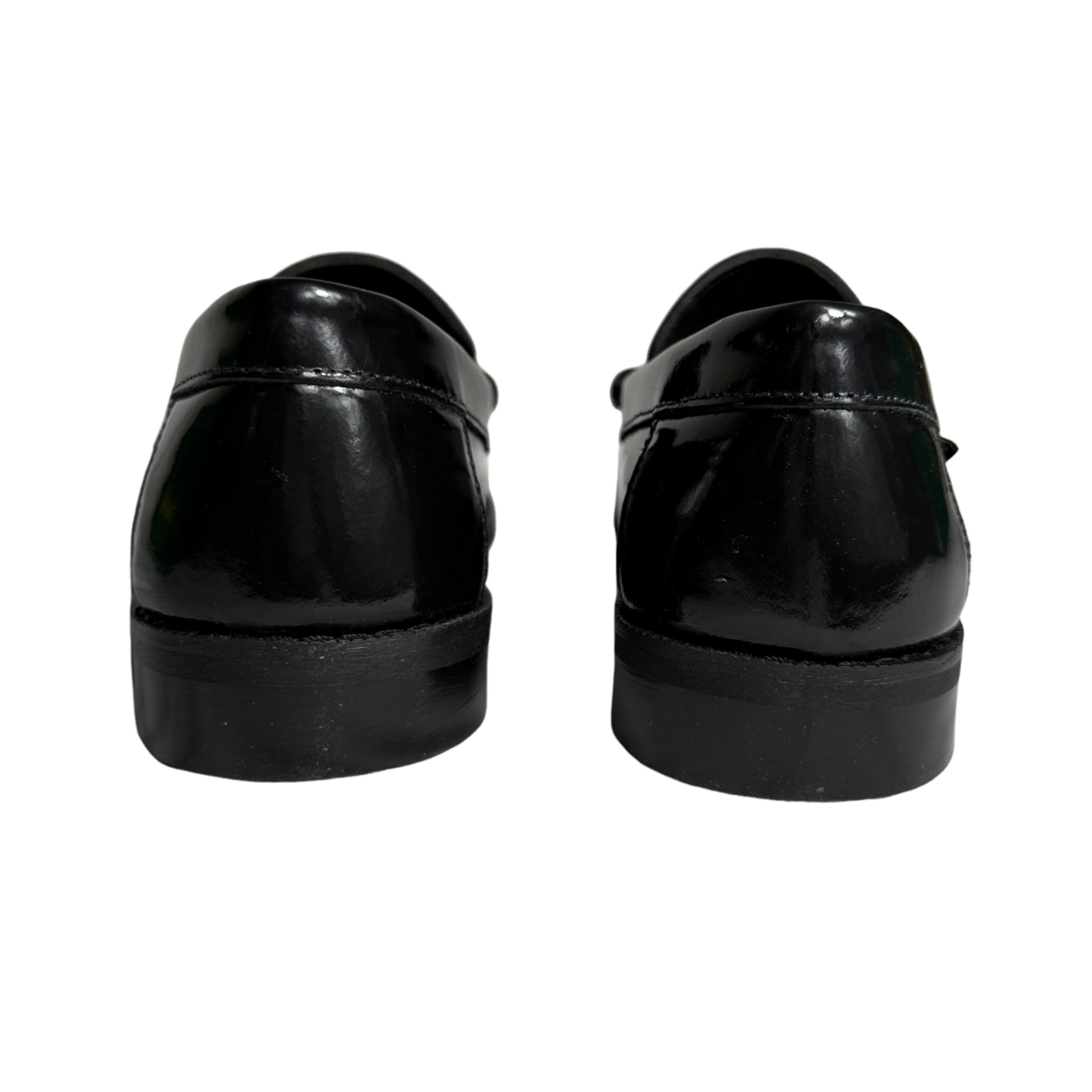 Dakotas Black Penny Hi-Shine Moccasin