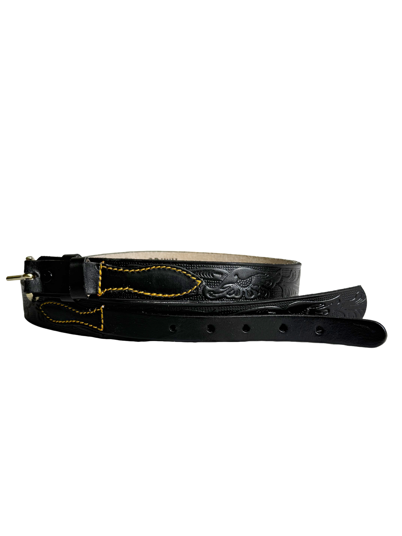 Black Amigo Acorn Horse Belt