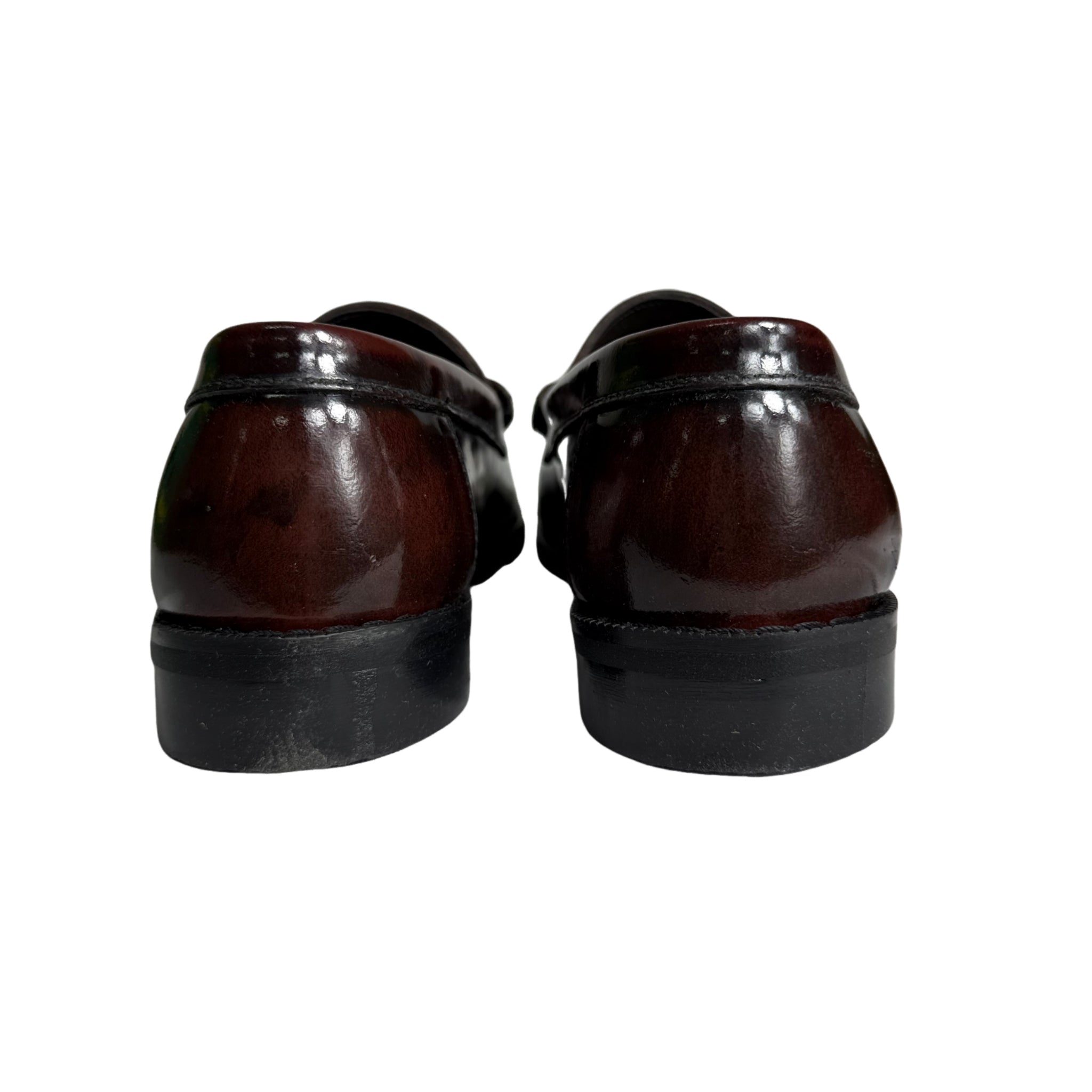 Dakotas Burgundy Hi Shine Moccasin