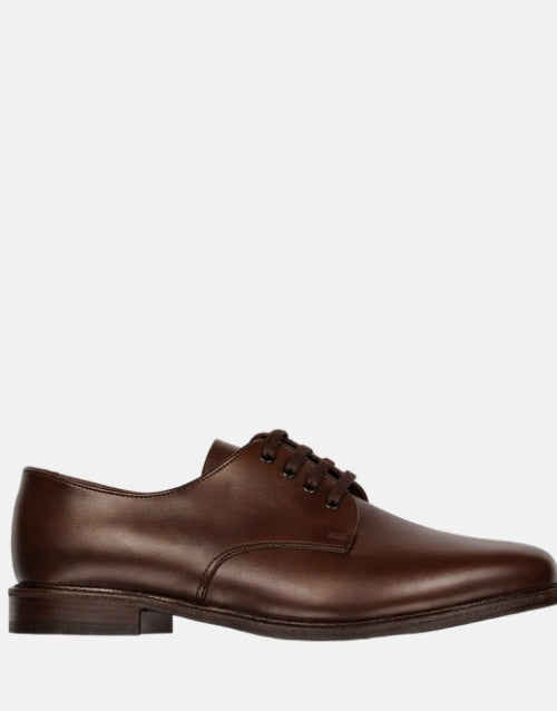 Toughees Leather Brown School Shoes