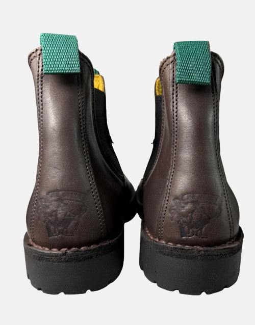 Jim Green Leather Brown Chelsea Stock Man Boot