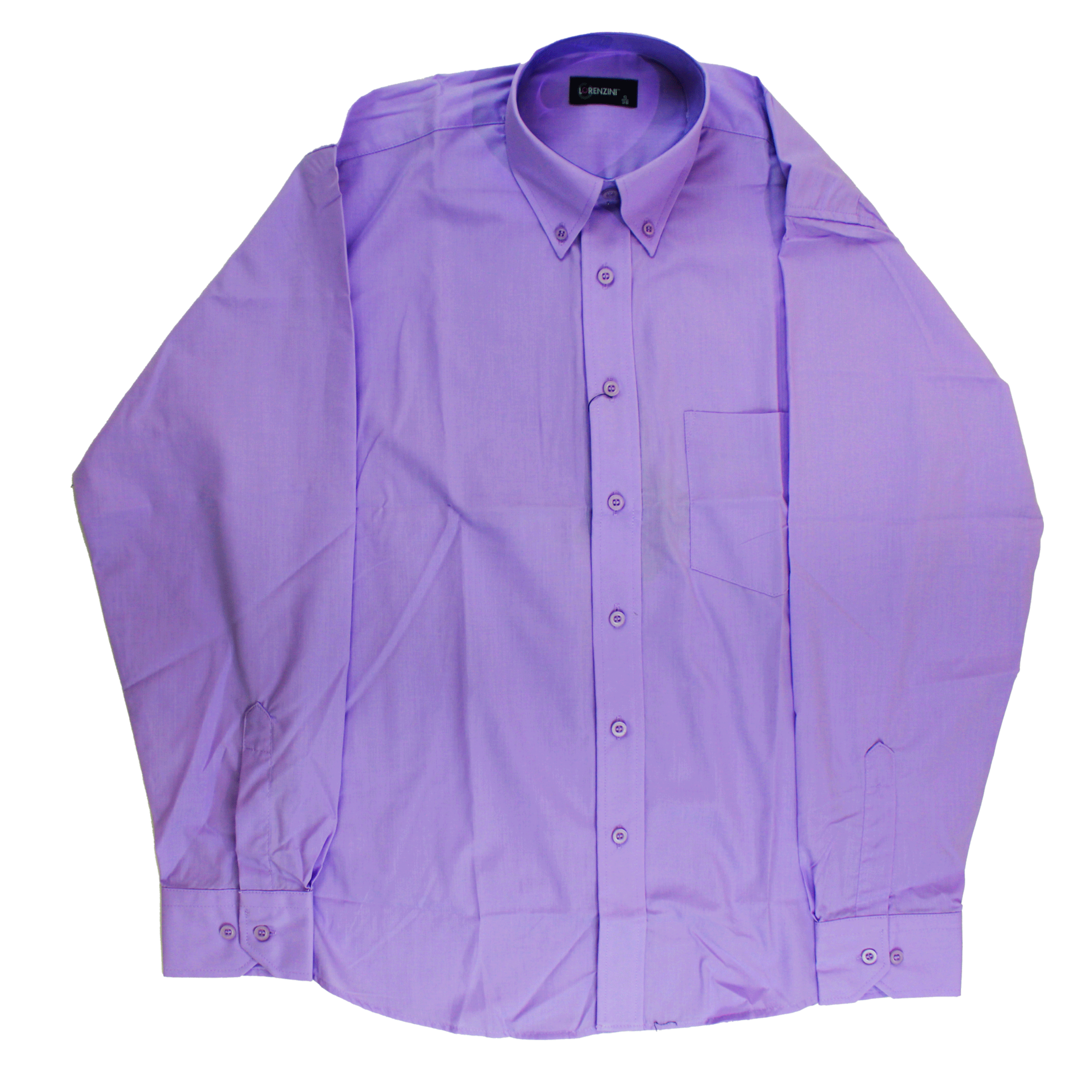 LORENZINI Regular Purple LS Shirt