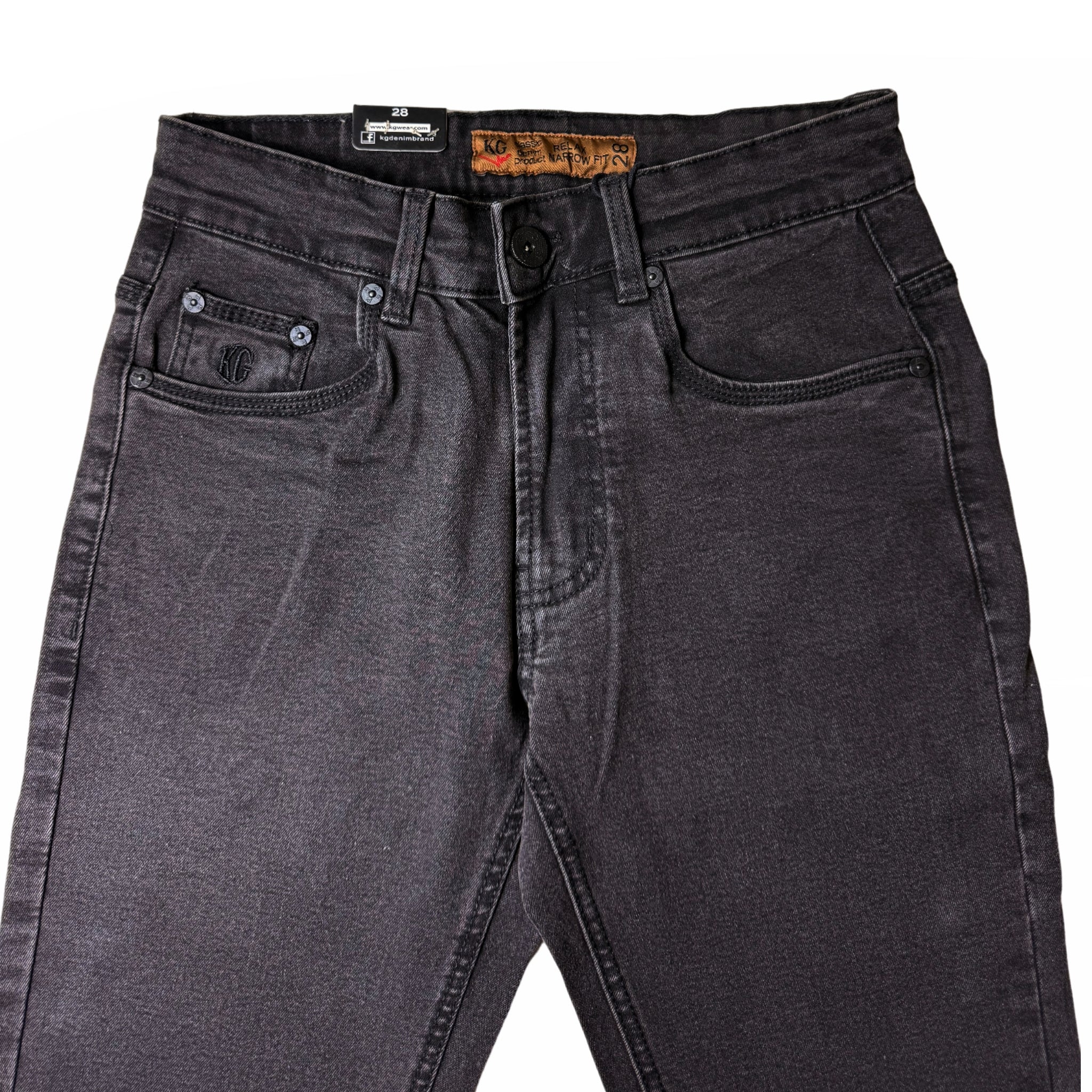 KG Classic Charcoal Jeans