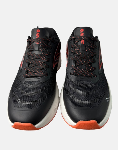 Hi‑Tec Stelio Black/Orange Trainer Sneaker
