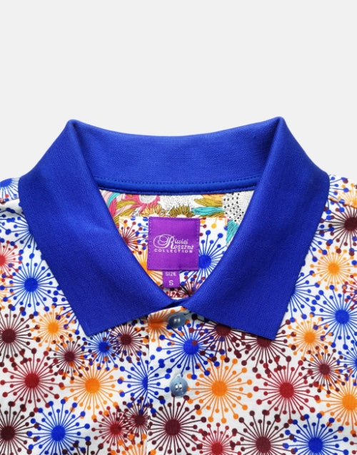 Rossini Italian Cobalt Blue Golfer Double Mercerised