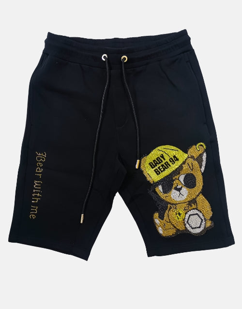 Vialli Ibott Bear with me Black Short