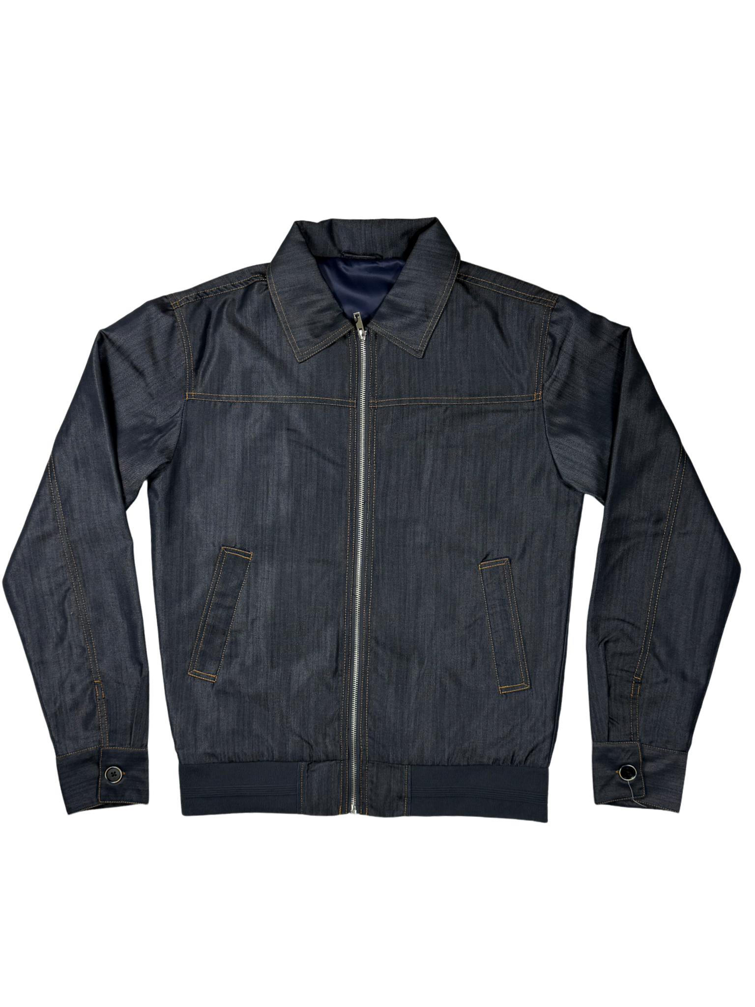 Carducci Casual Denim Blue Jacket