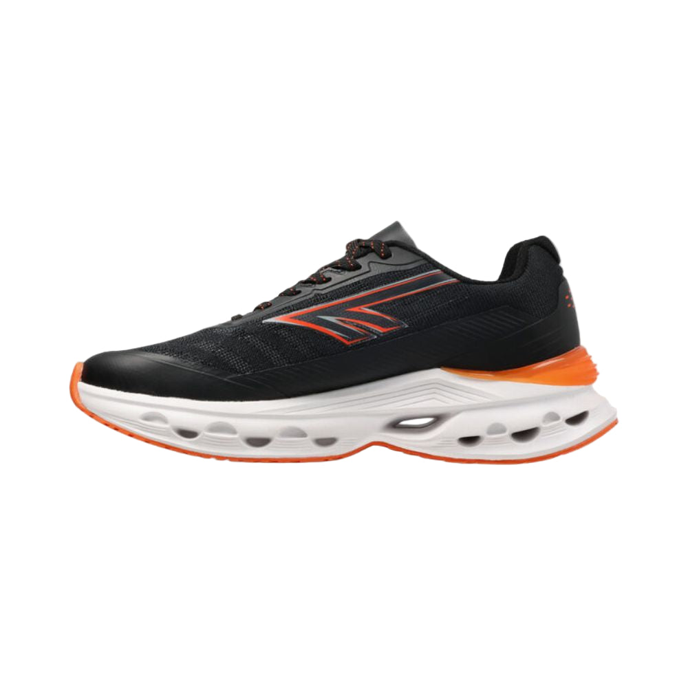 Hi‑Tec Stelio Black/Orange Trainer Sneaker