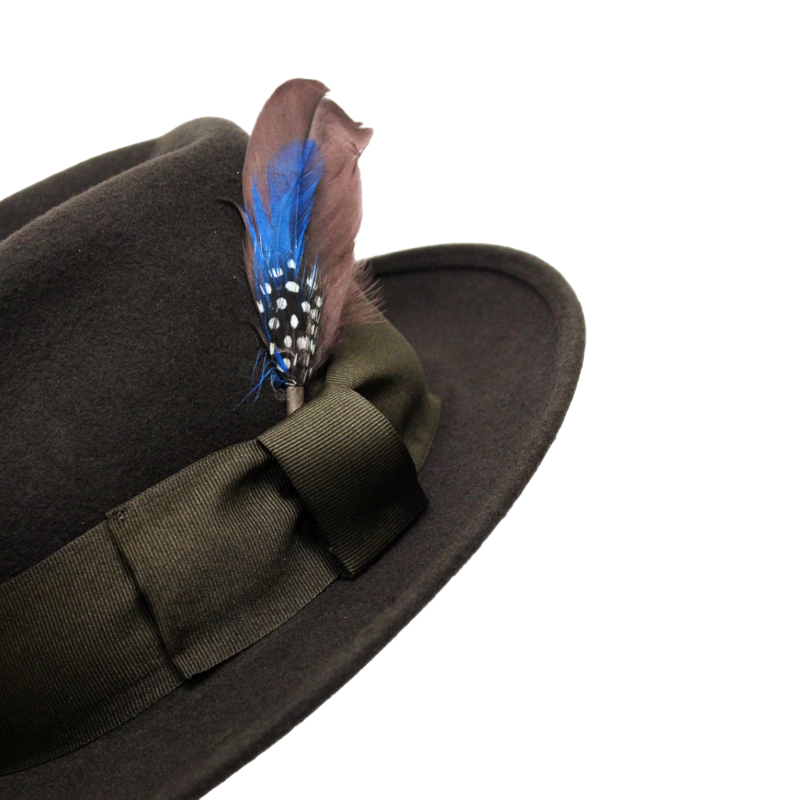 Barbican 5 Gallon Deluxe Choc Brown  Fedora Hat