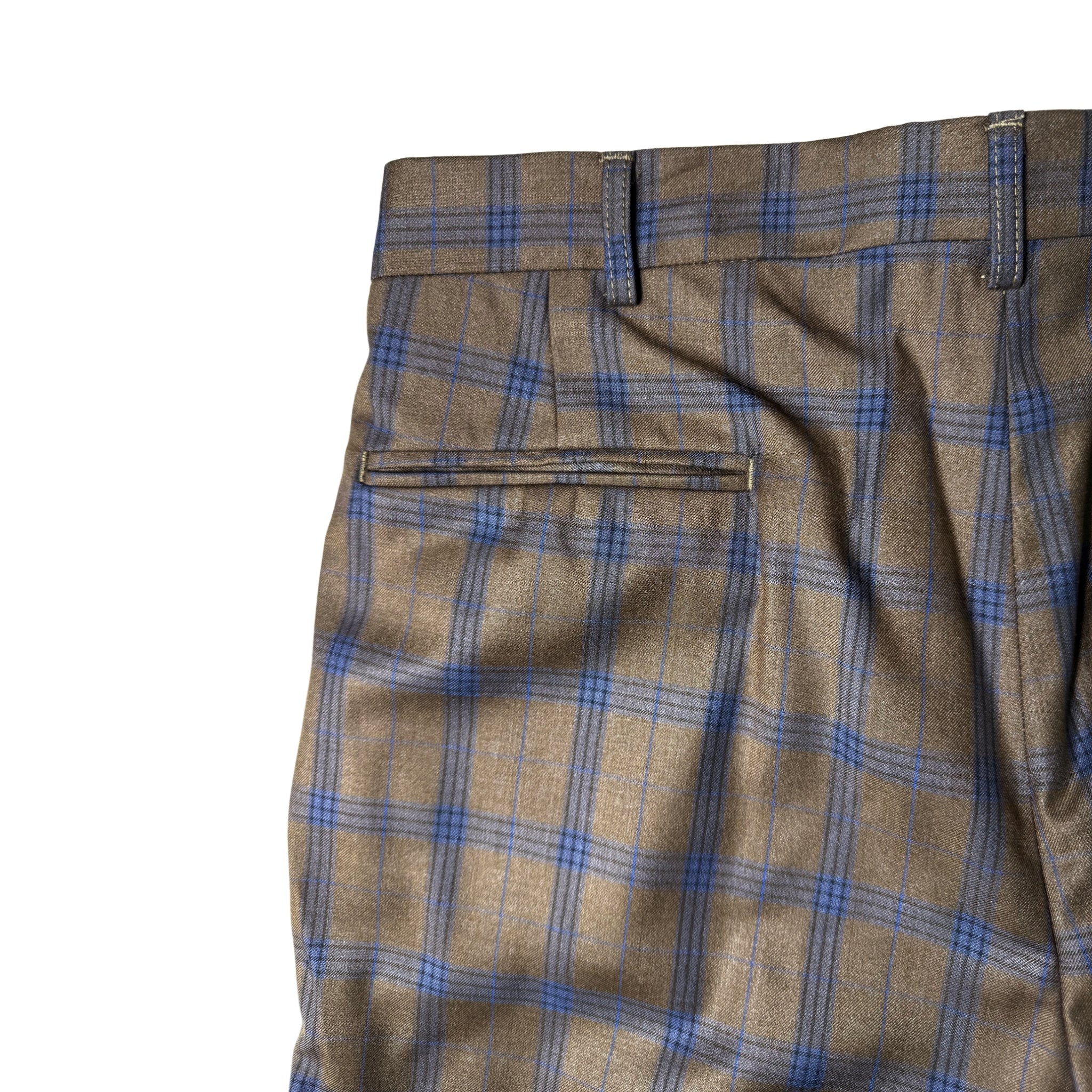 Navada 2 Pleat Exec Camel Trouser