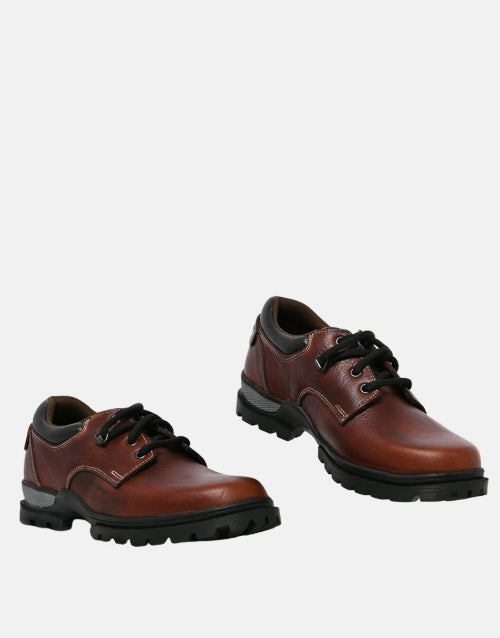 Bronx Trap Red Brown Shoe