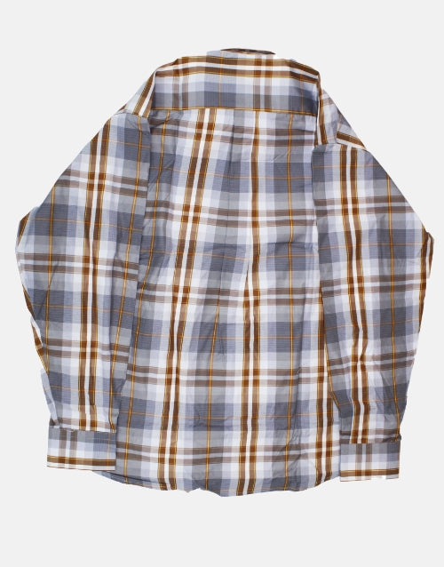 AERO Light Blue/Brown L/S Shirt