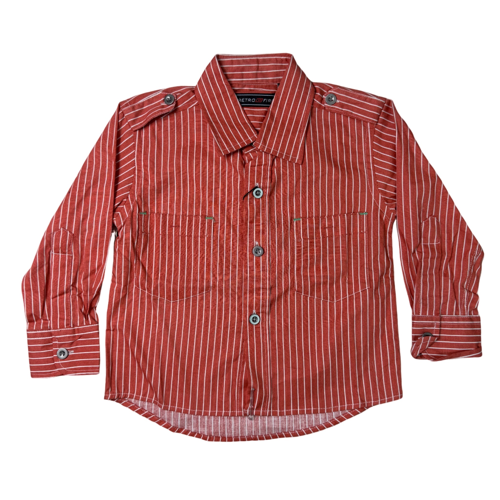 Retro Fire 3/4 Years Long Sleeve Shirt