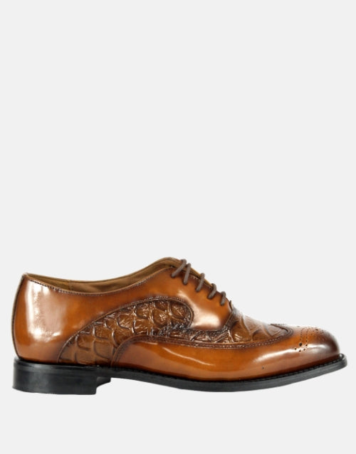 Bishop Leather Ivywood  Tan Shoe