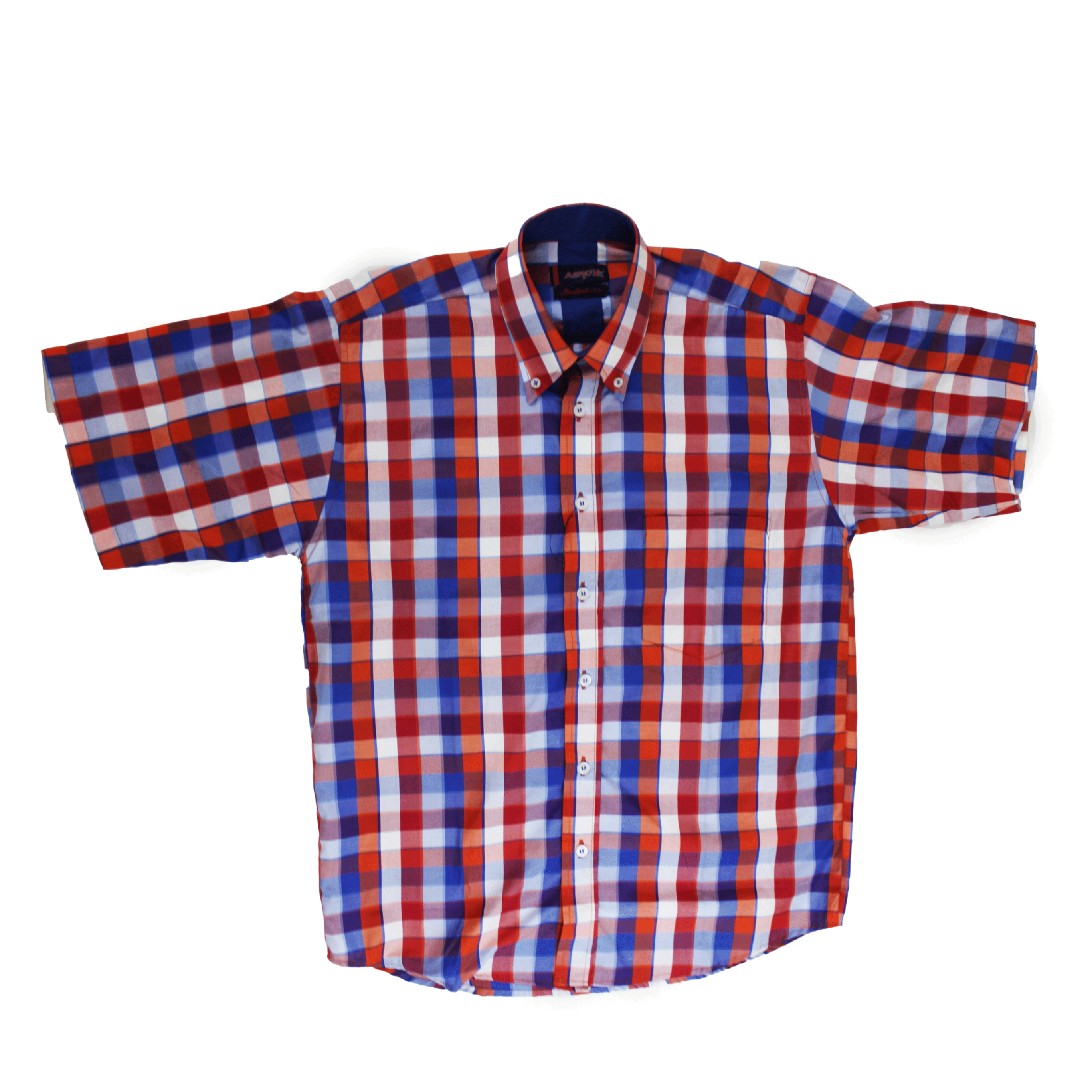 AERO Red Checkered S/S Shirt
