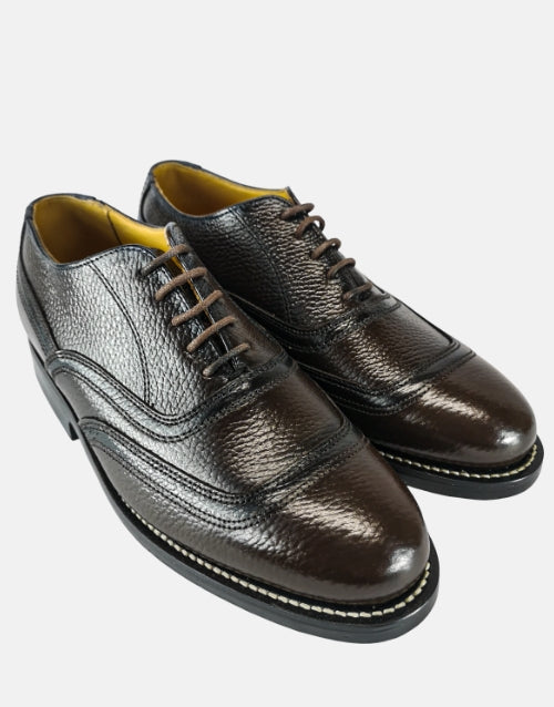 Johnston & Murphy Choc Semi Brogue