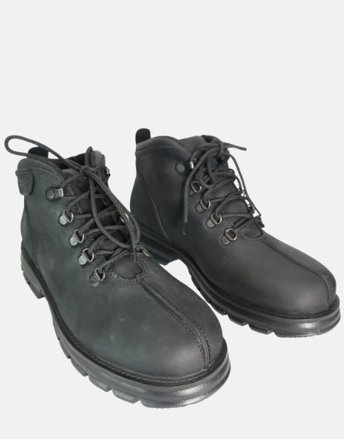 Kingston Leather Black Seam Boot
