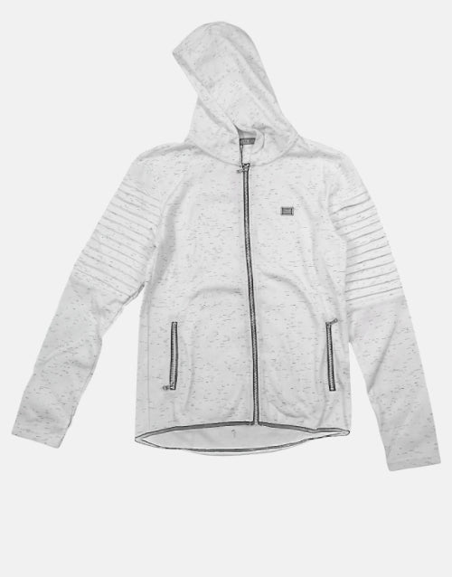 Cutty White Sweater Hooded Jacket