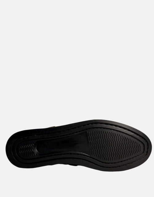 Dakota Carson Leather Dockside Boat Shoe Tan