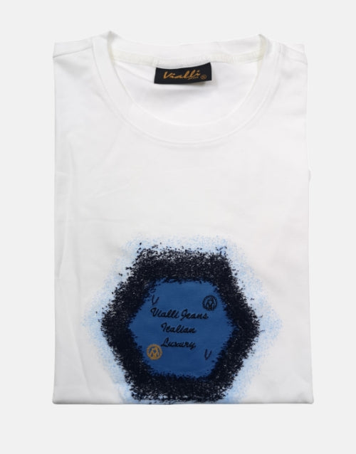 Vialli Iluxx White T Shirt