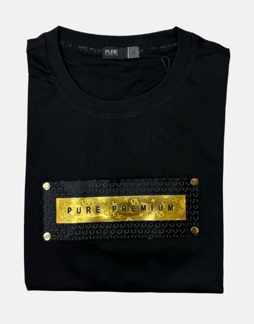 Pure Premium Caputo Black T Shirt