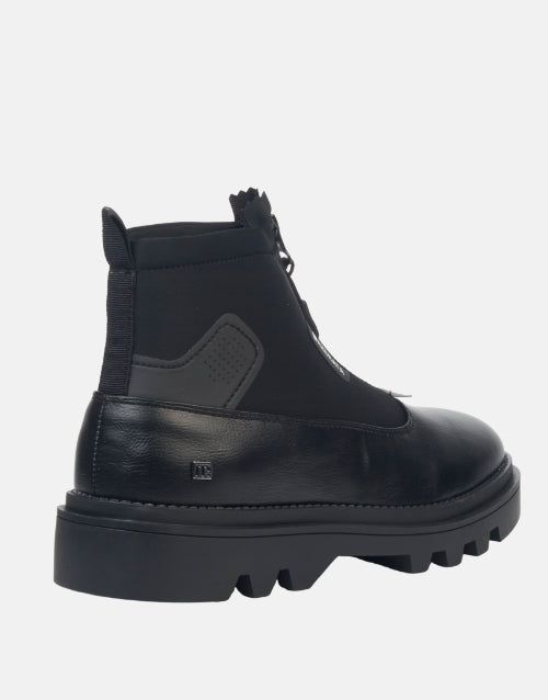 Mazerata Black Ankle Boots