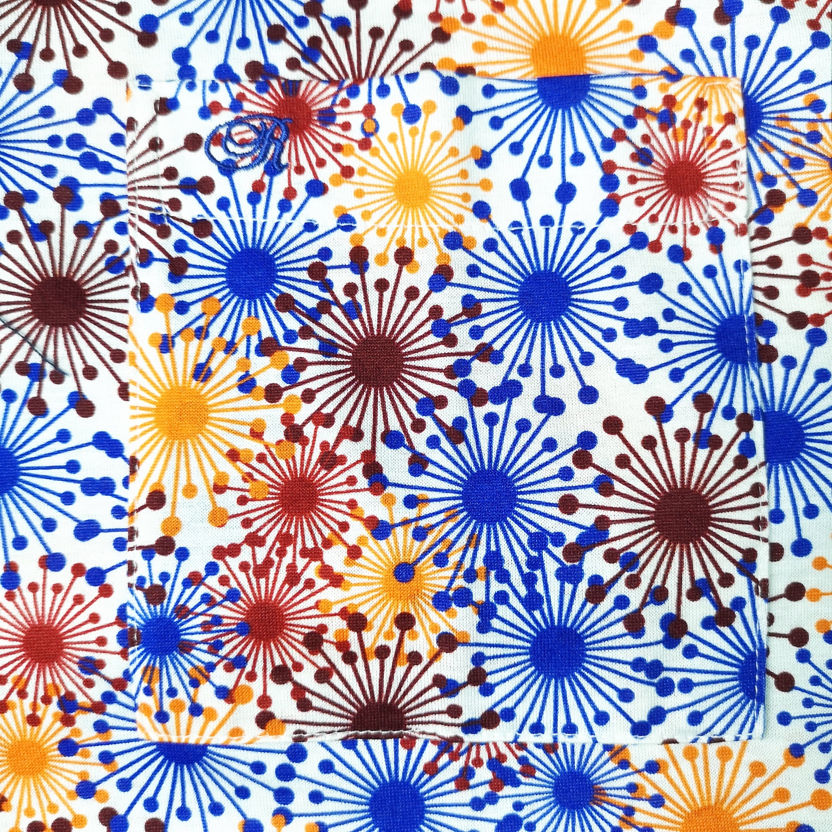 Rossini Italian Cobalt Blue Golfer Double Mercerised