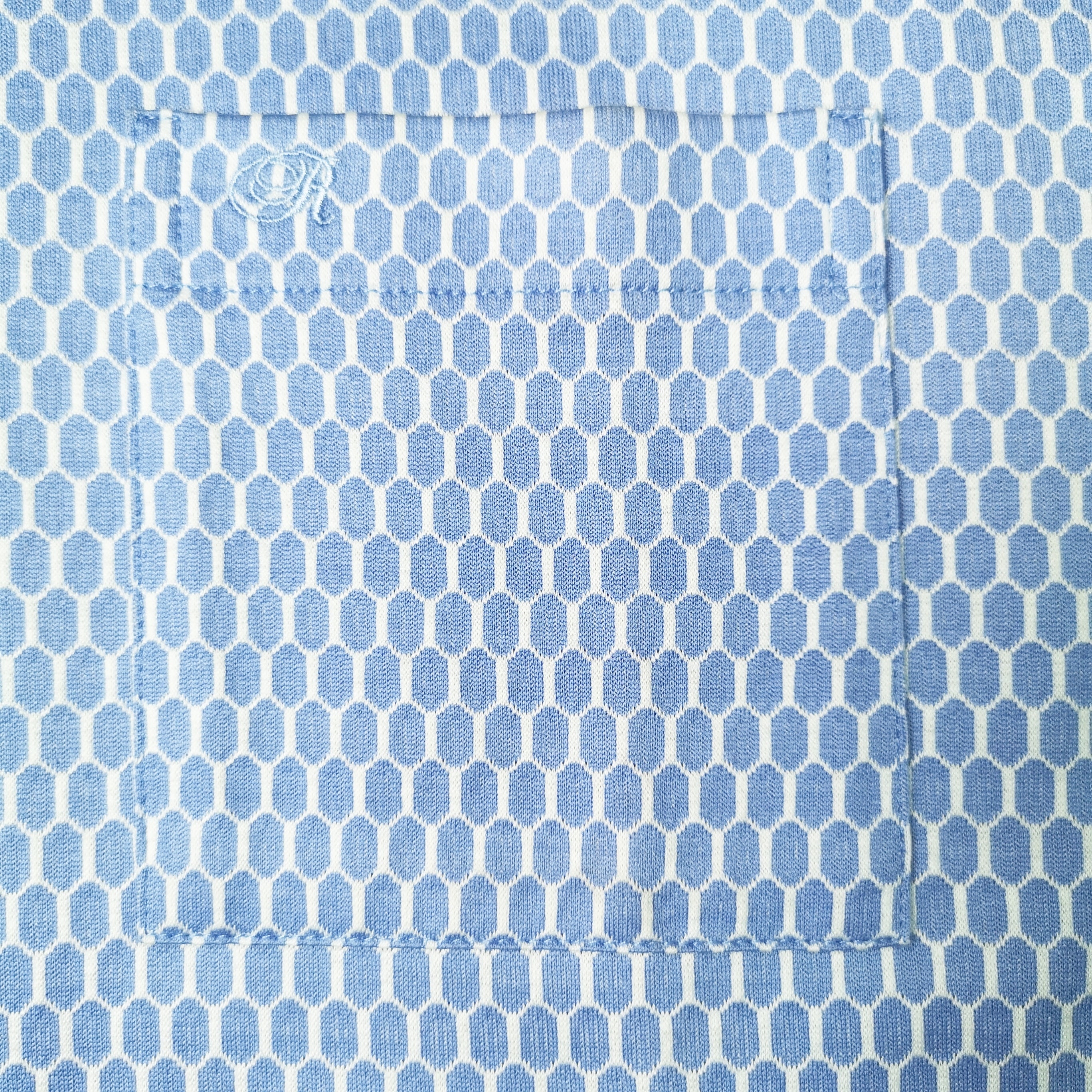 Rossini  Italian Double Mercerized Sky Blue Golfer