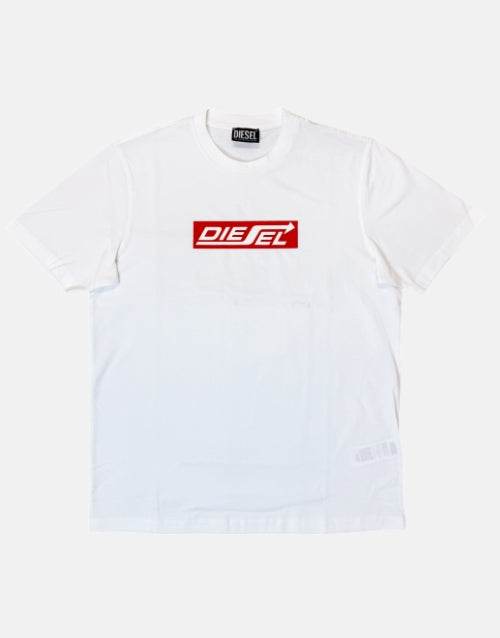 Diesel Bold White Logo T-Shirt
