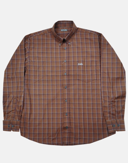 Cable LS Rust Check Shirt