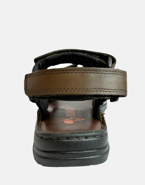 Bushveld Genuine Leather Brown Backstrap Sandal