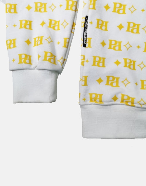 Pure Premium White Ortega Sweater