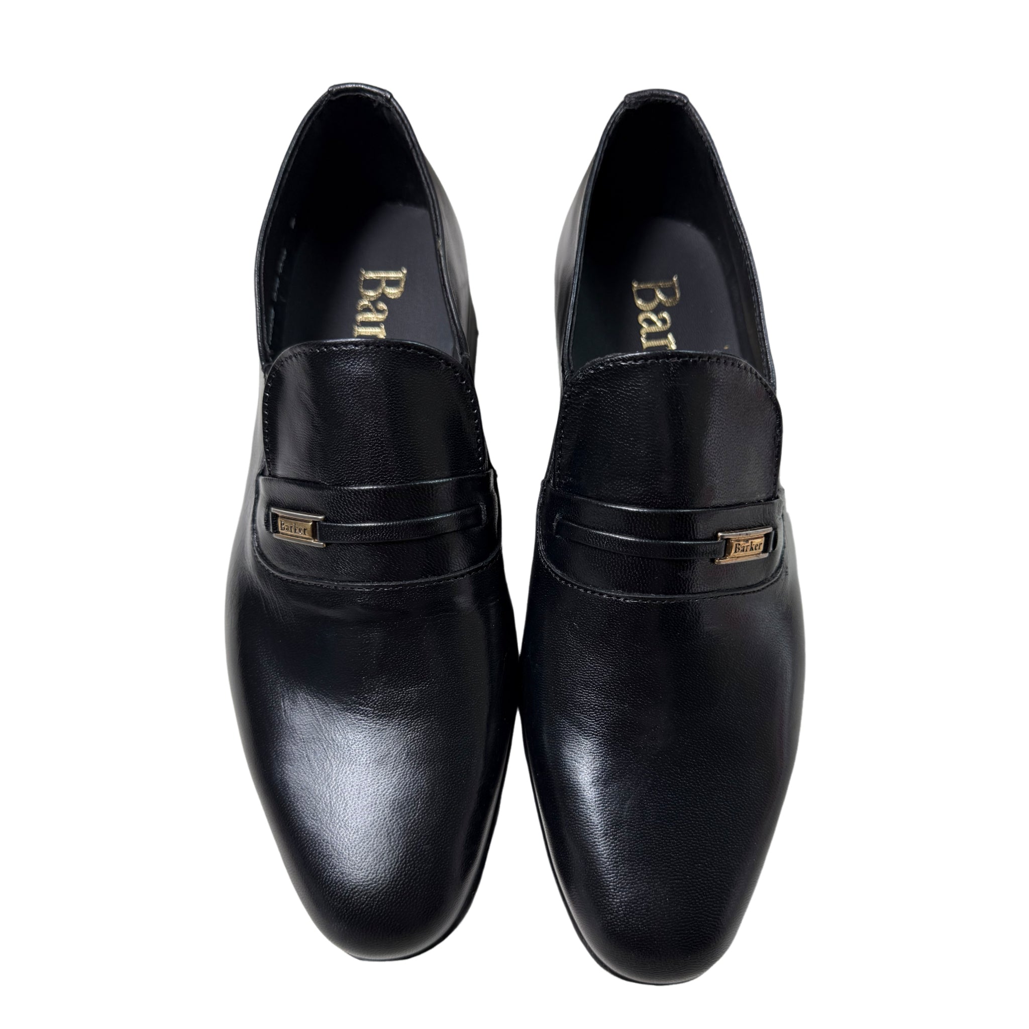 Barker Arthur Black Glace Kid Moccasin