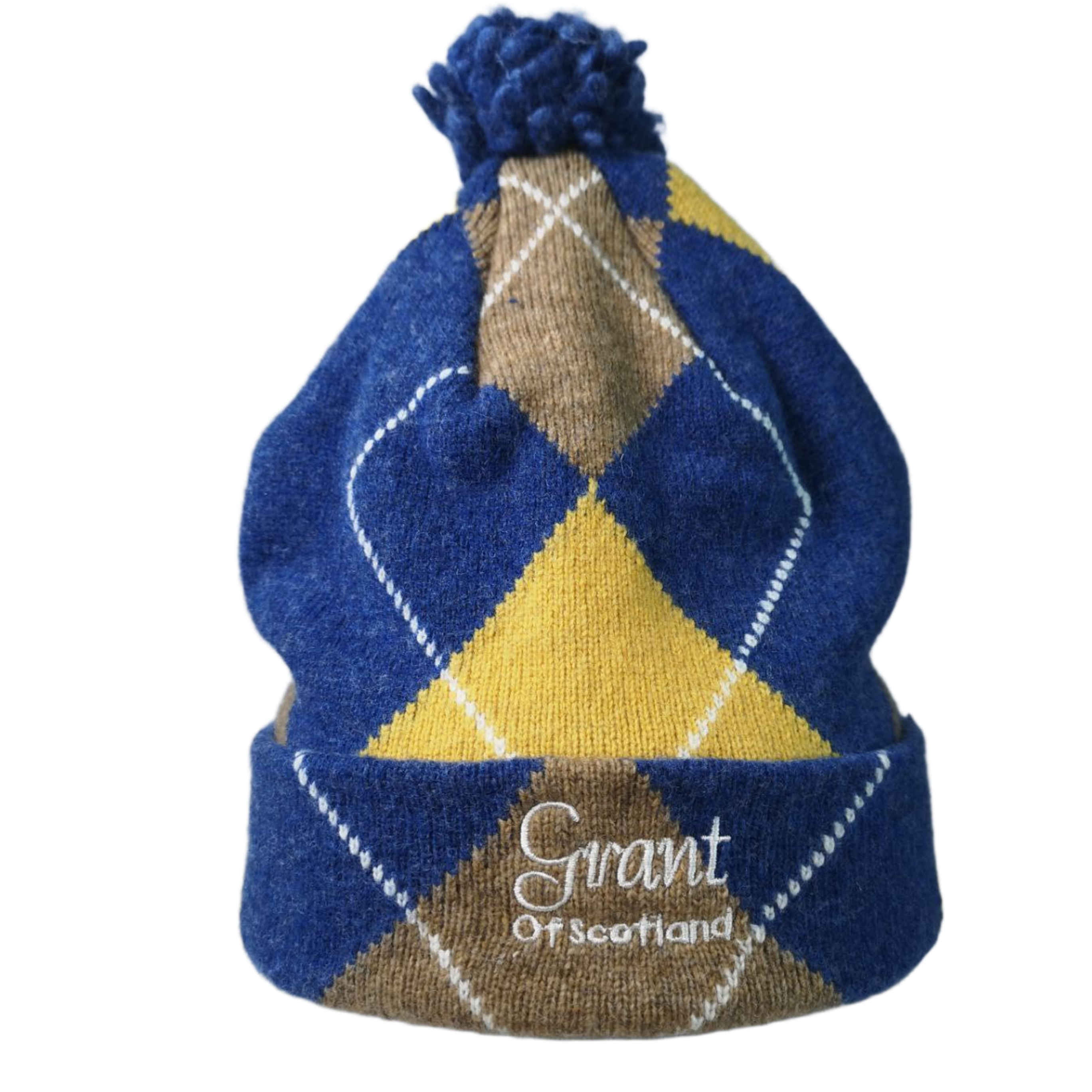 Grant of Scotland Blue Argyle Beanie