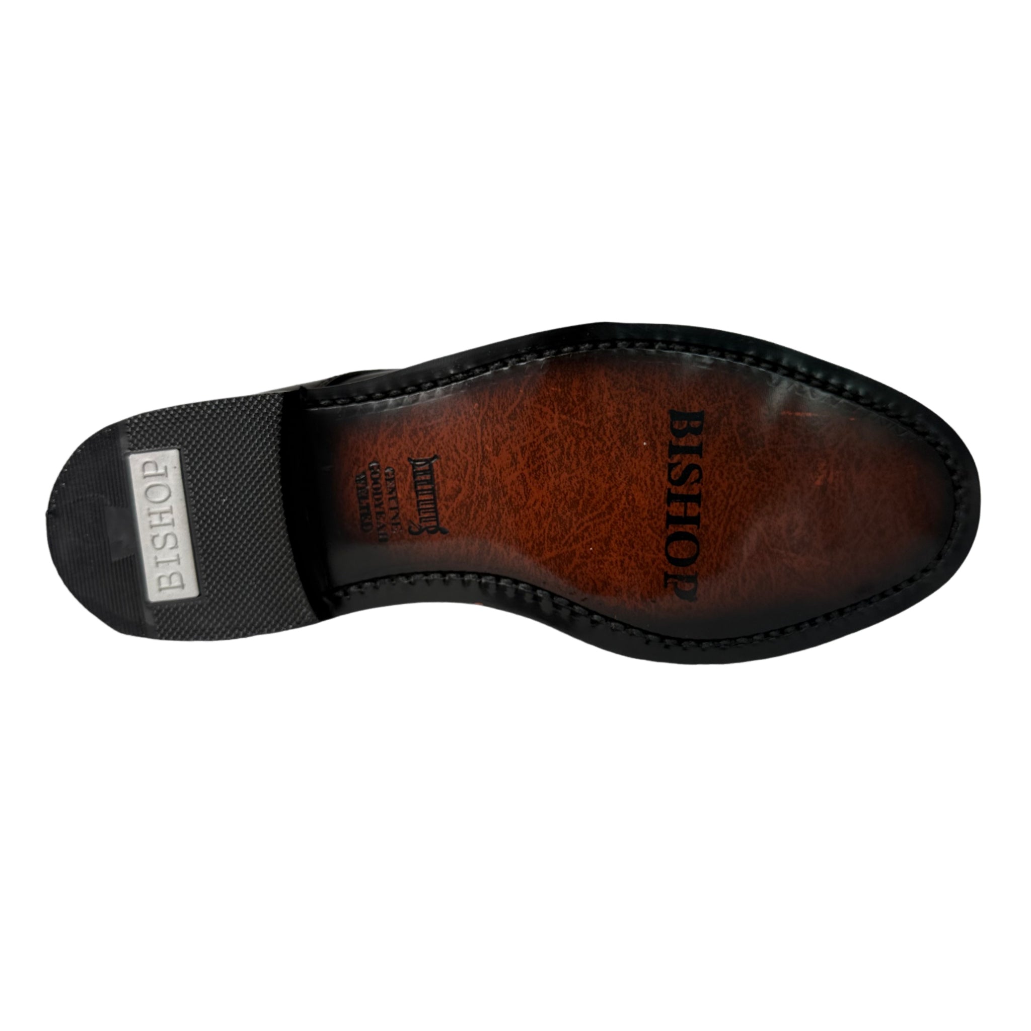 Bishop Plain Black Leather Shoe