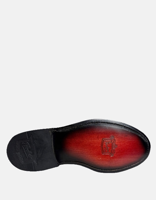 Florsheim Leather Varsity Croc Black Shoe