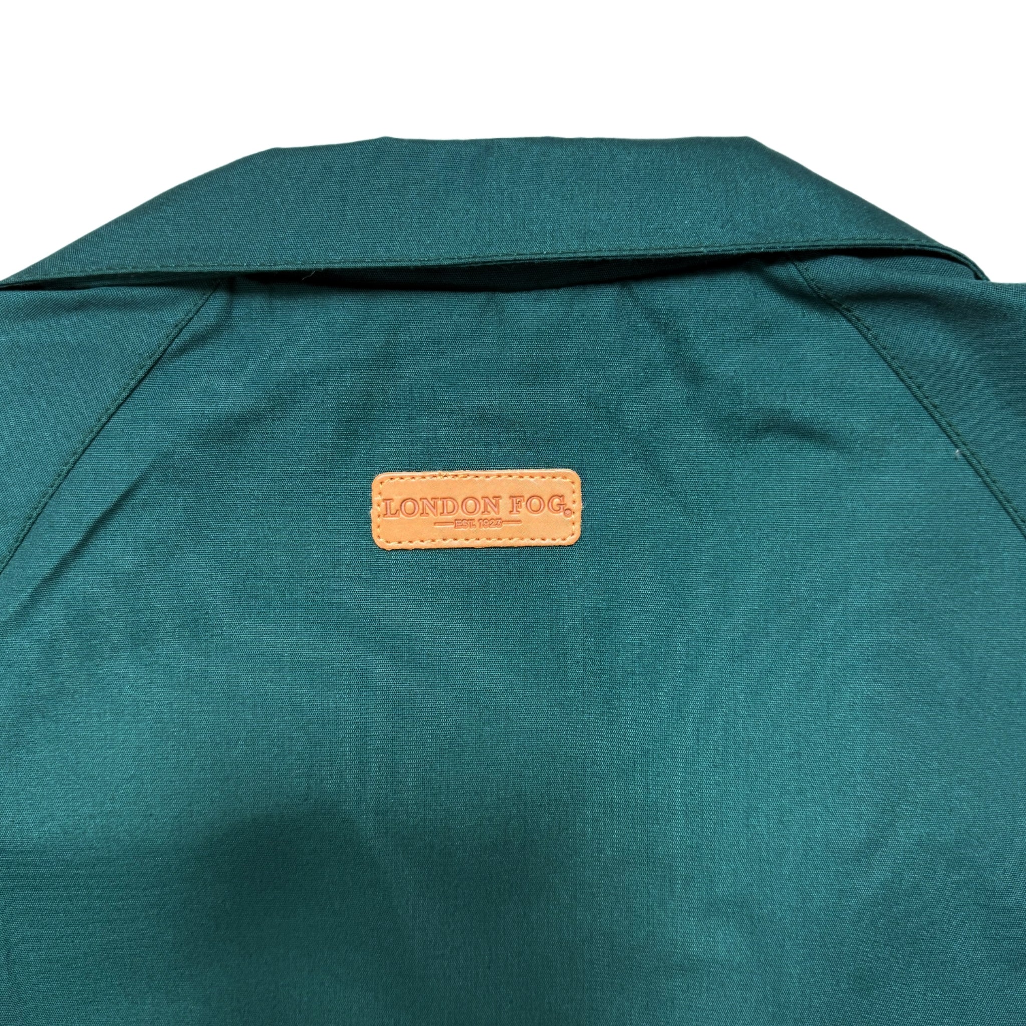London Fog Racing Green Harrington Jacket