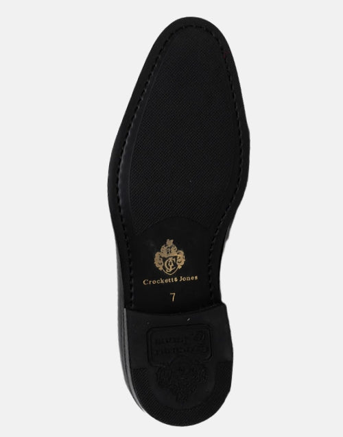 Crockett & Jones Leather Federico Black Formal Shoes