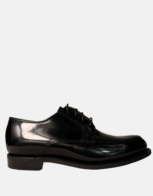 Bishop Plain Black Leather Shoe
