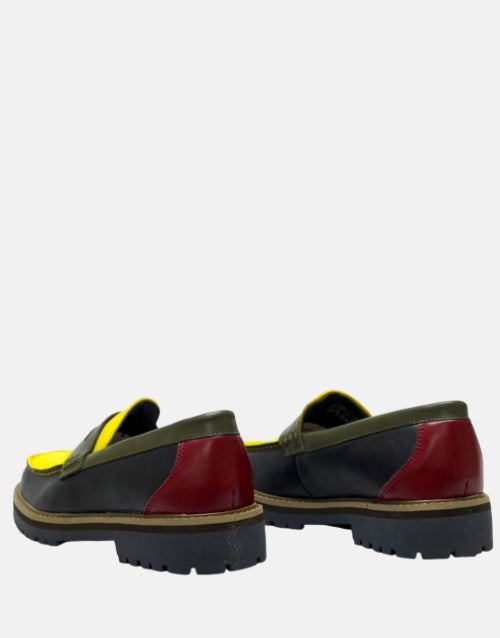 Klevas Leather Lufiano Multi Penny Moccasin
