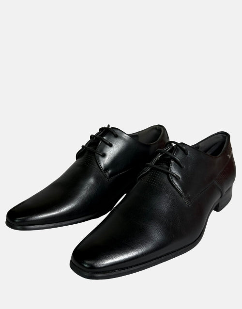 GINO PAOLI Youths Black Lace Up