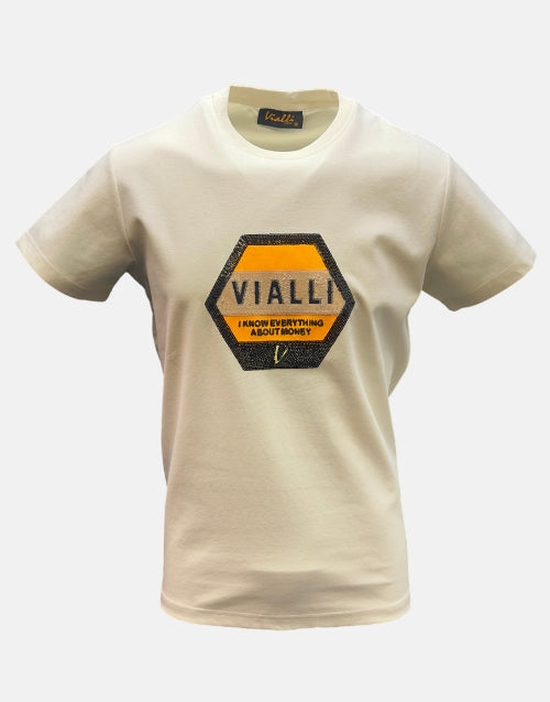 Vialli Hextop Stone T Shirt