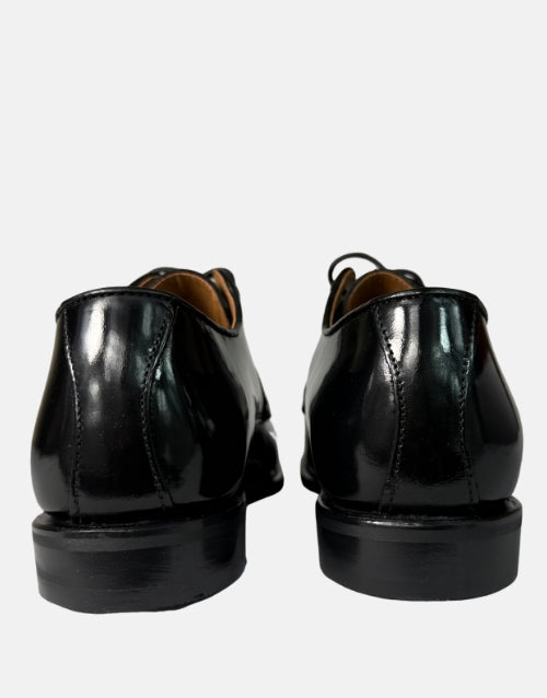 Bishop Plain Black Leather Shoe