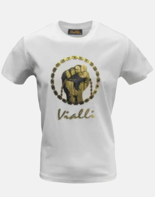 Vialli Ilowe White T-Shirt