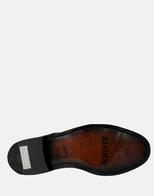 Bishop Plain Black Leather Shoe