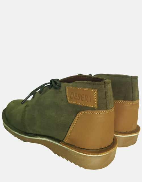 Desert Vellie  Suede Olive Boot